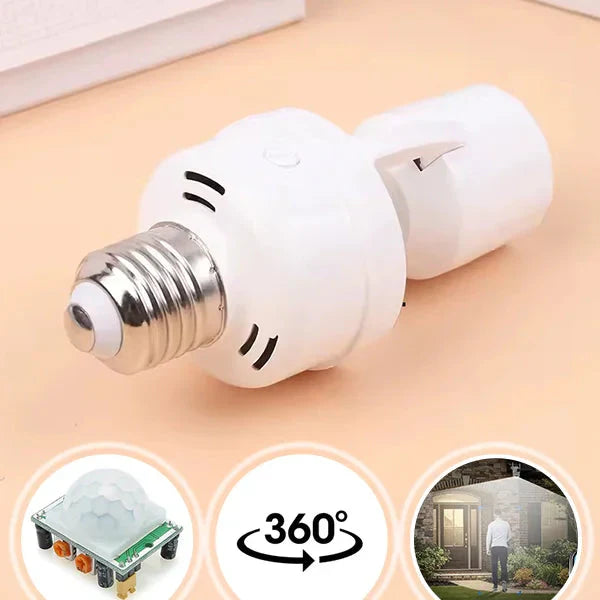 SmartSense™ – Bewegingsgeactiveerde E27-lampfitting | 1+1 GRATIS