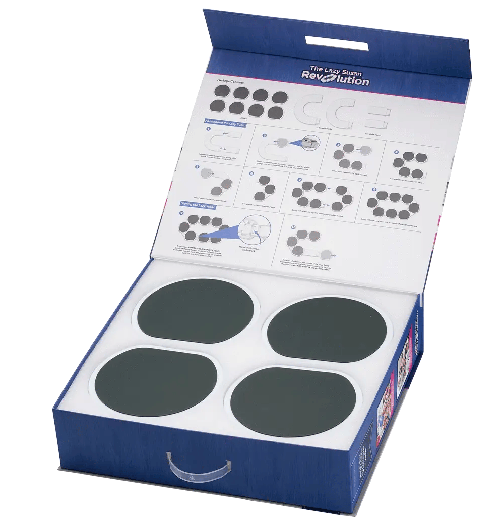 ServeEase – Innovatieve draaibare serveerschaal voor eenvoudig dineren