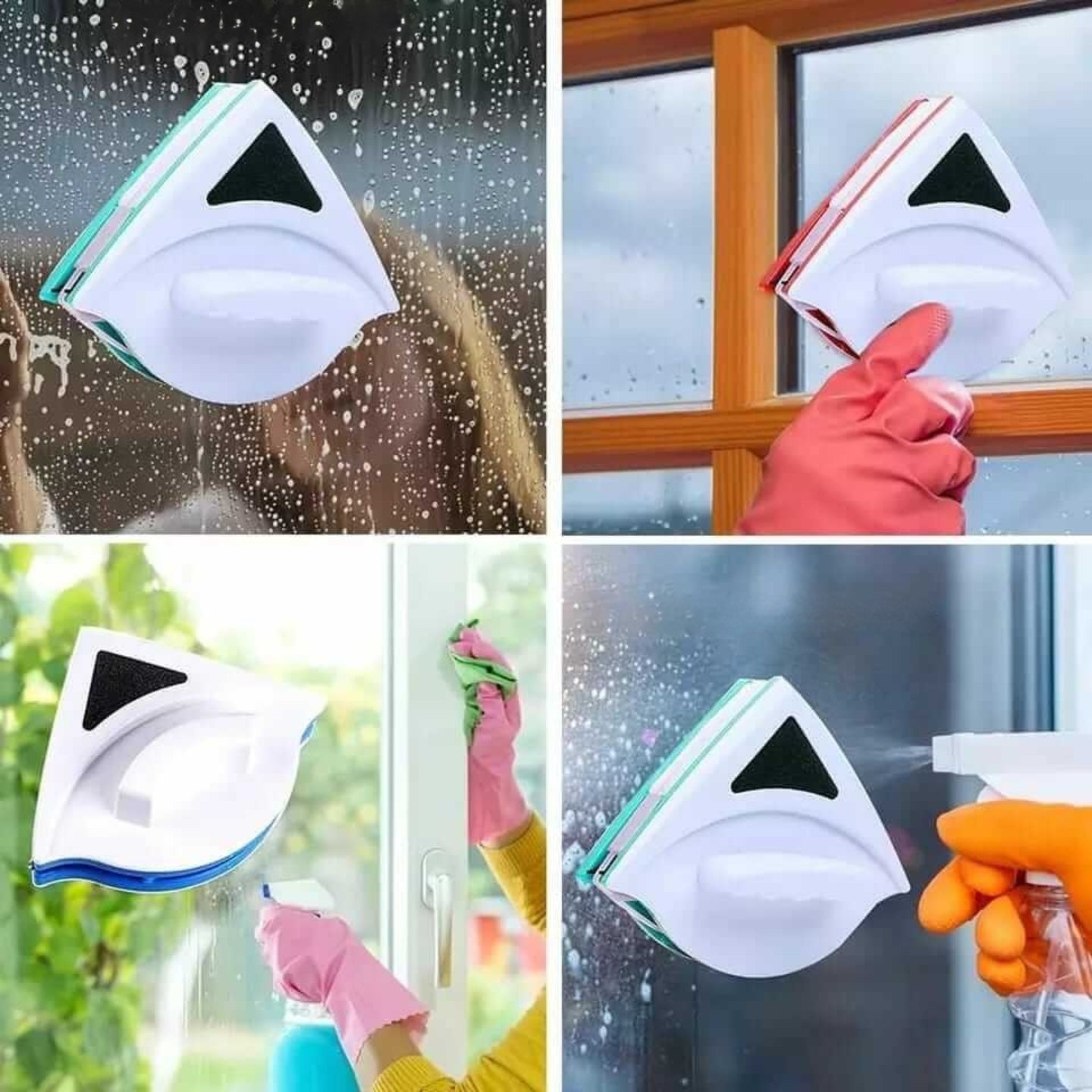 GlassMate™ – Magnetische Ruitenreiniger voor Binnen & Buiten Tegelijk | Veilig & Streeploos Schoon | 50% KORTING