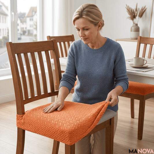 PureCushion Set 4, 6 of 8 stuks – Waterdichte Stoelhoes
