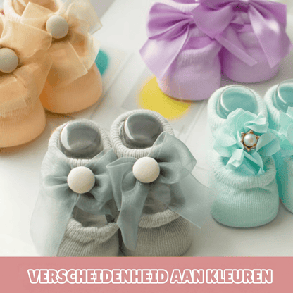 LittleSteps Set 3 paar – Antislip Babysokken | 50% KORTING