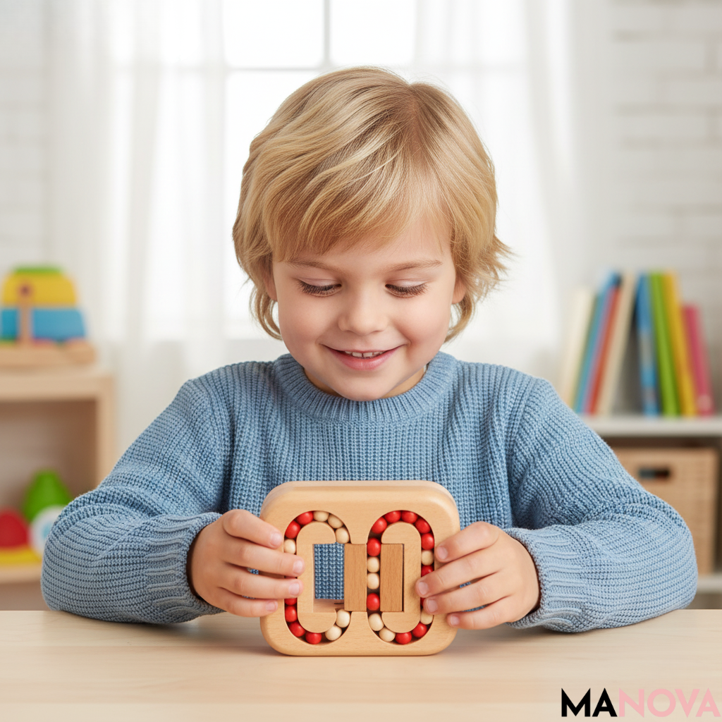 WoodMind – Houten Logische Puzzel | 1+1 GRATIS