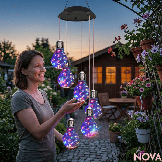 GlowChimes — Solar LED Windgong | 50% KORTING