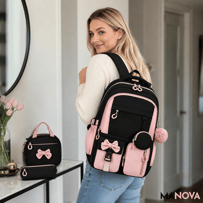 SchoolMaster — Lichtgewicht Schoolrugzak Set | 50% KORTING