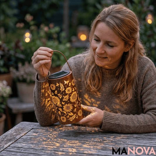 GlowFlora — Solar Tuin Lantaarn | 2+1 GRATIS