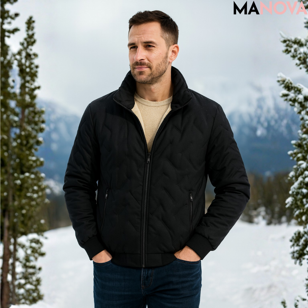 Andrew – Gewatteerde jas voor heren | 50% KORTING