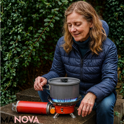 TrailCook – Draagbare kampeergaskachel | 50% KORTING