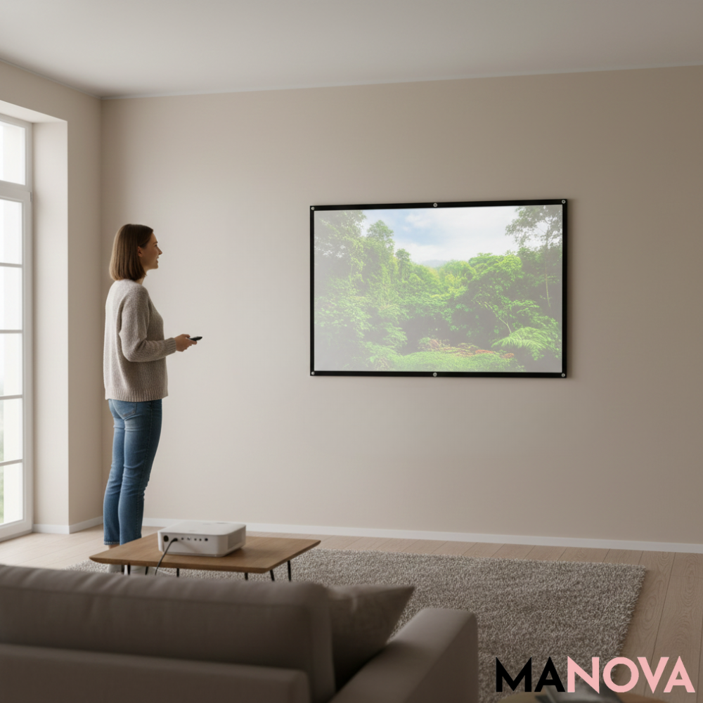 CineFlex – Opvouwbaar Projectiescherm | 50% KORTING