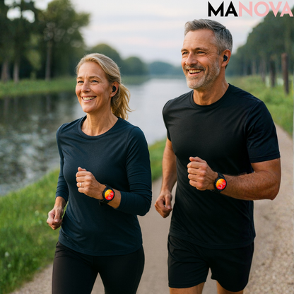 SmartFusion Pro – Smartwatch met Oordopjes | 50% KORTING