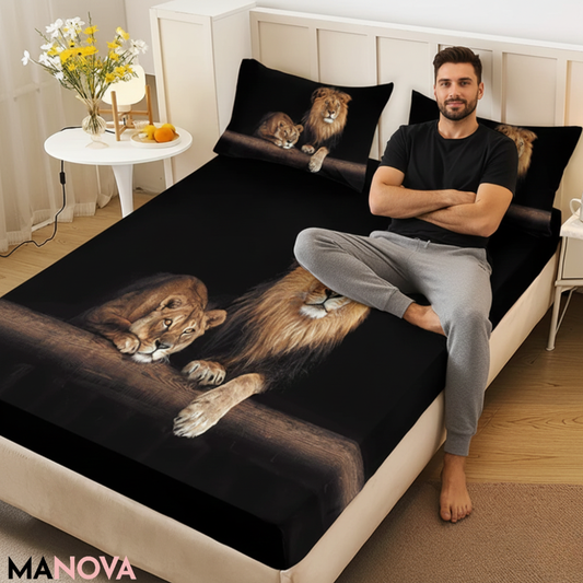 RoyalRest – 3-delige beddengoedset | 50% KORTING