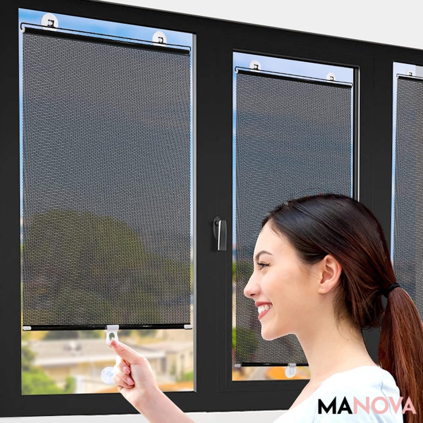 SunBlocker™ – Verduisteringsgordijn Zonder Boren tegen Hitte | 1+1 GRATIS