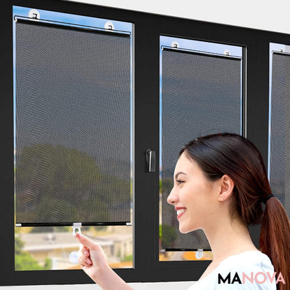 SunBlocker™ – Verduisteringsgordijn Zonder Boren tegen Hitte | 1+1 GRATIS