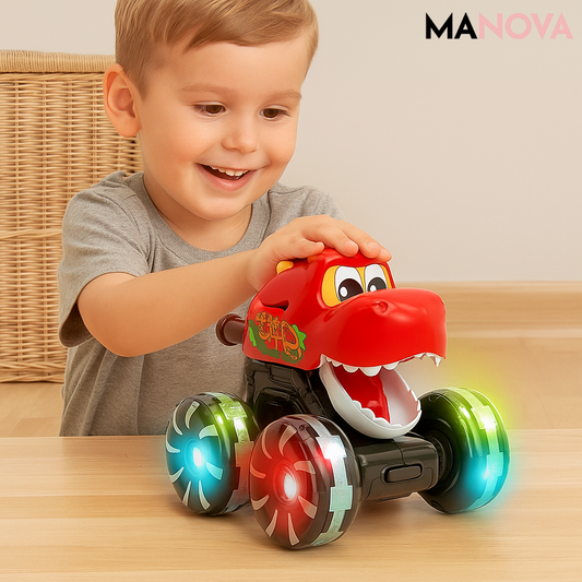 DinoDrive – Press & Go Dino Trucks | 50% KORTING