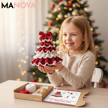 OrnaCraft – Gehaakte kerstboomversiering met imitatieparels | 1+2 GRATIS