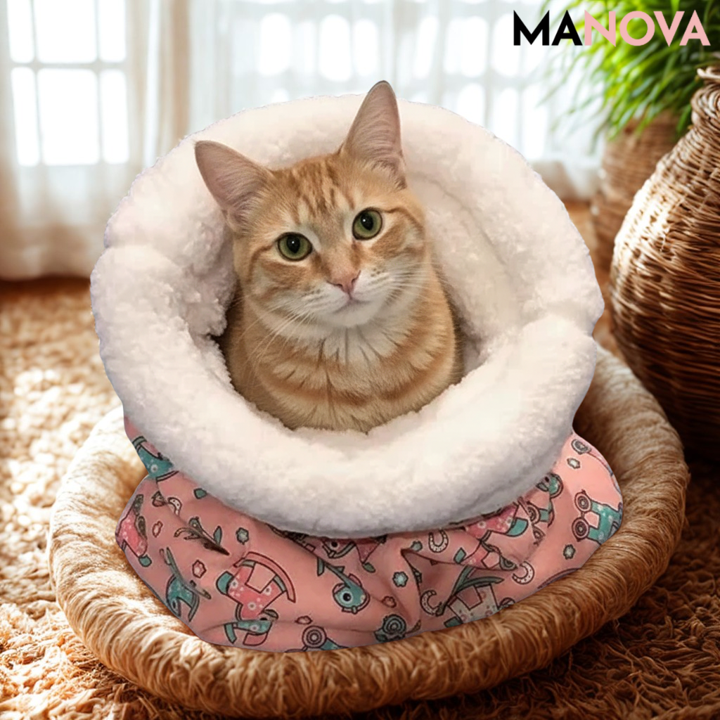 CozyWhiskers – Katten­slaapzak voor Warmte & Geborgenheid | 50% KORTING