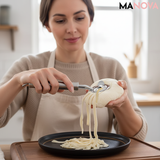 PastaPro – RVS Noedelsnijder | 1+2 GRATIS