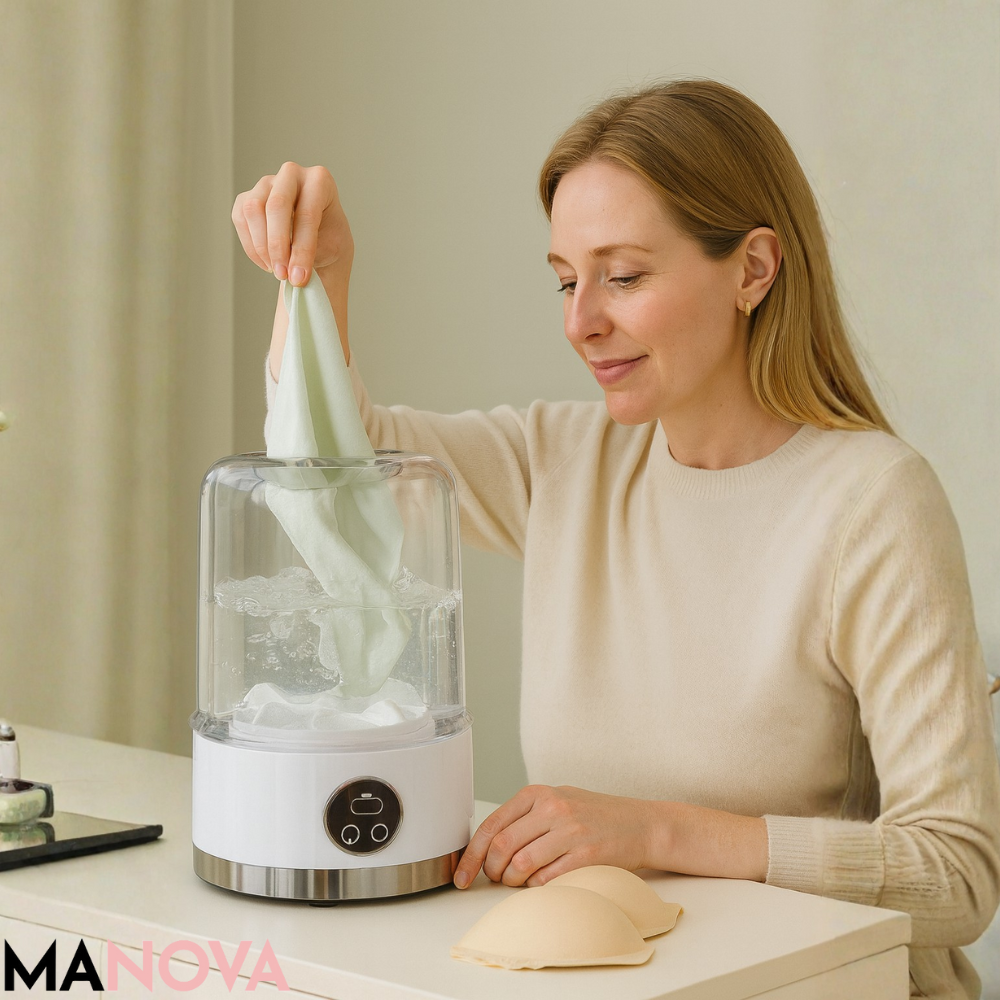 FlexiWash™ – Draadloze Mini-Wasmachine voor Onderweg | 50% KORTING