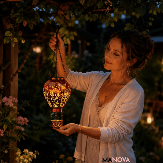 LumiHaven — Solar Lantaarn voor de Tuin | 50% KORTING