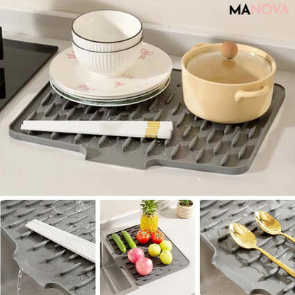 DryGuard™ – Antislip & Hittebestendige Druipmat | 50% KORTING