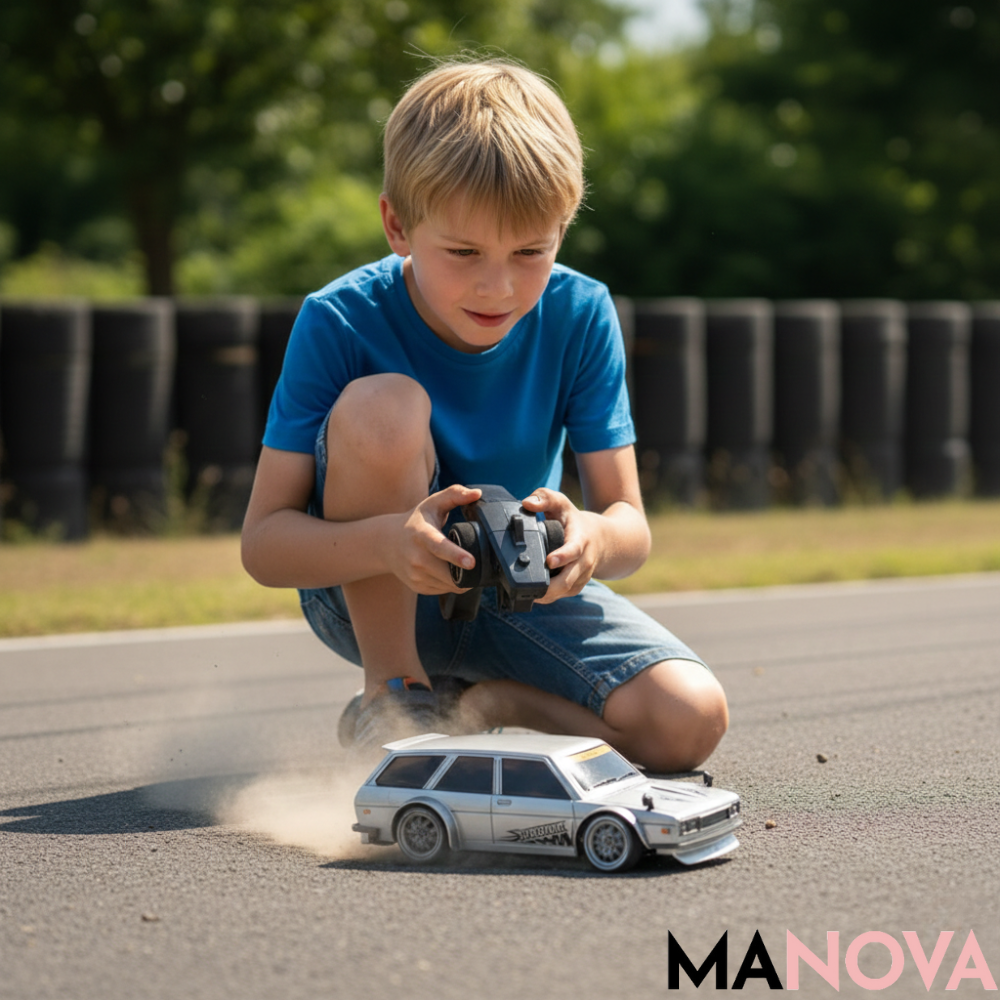 DriftRacer – Retro RC Driftwagen | 50% KORTING