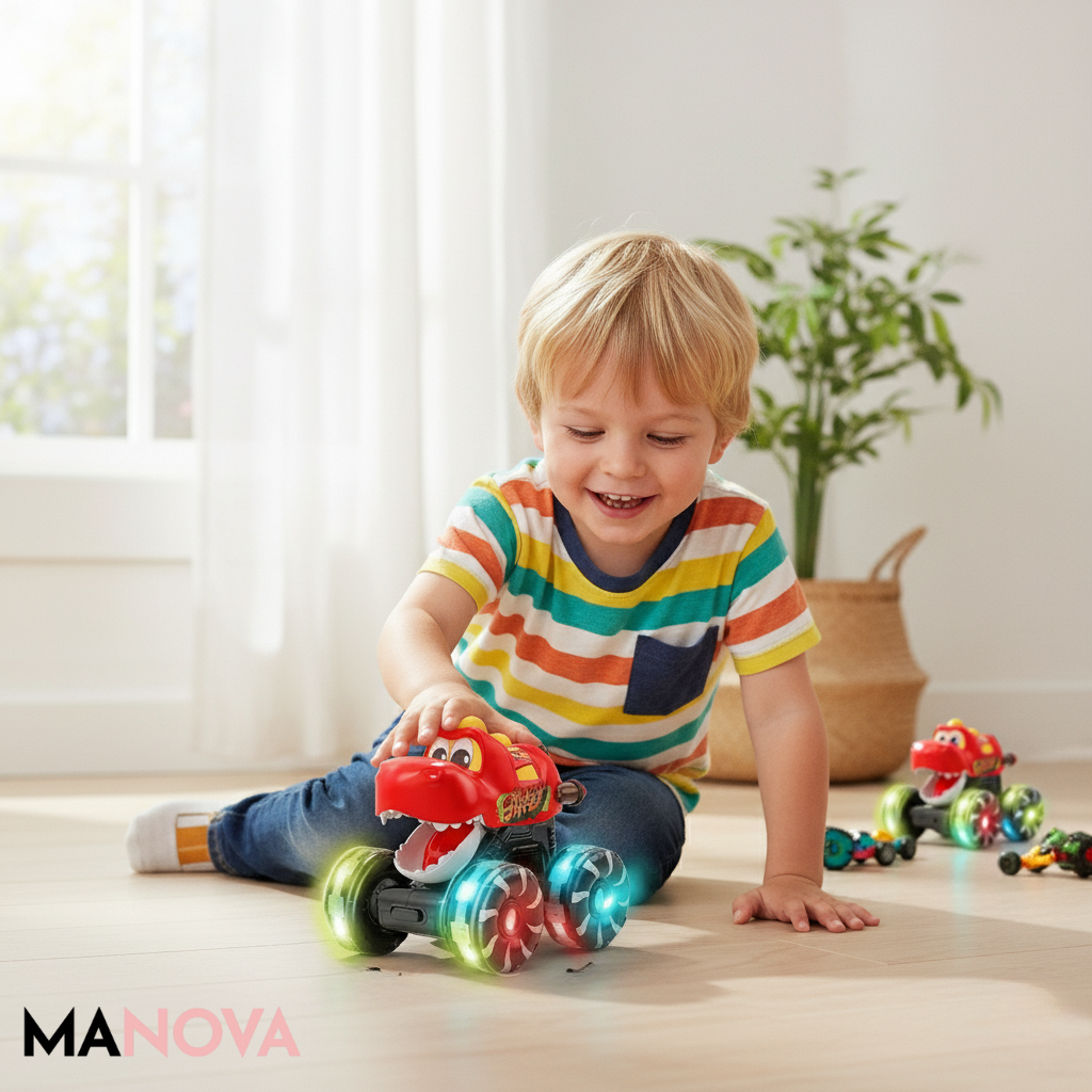 DinoDrive – Press & Go Dino Trucks | 50% KORTING
