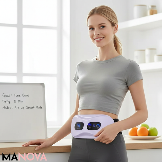 SlimWave - Trillingsband Taille | 50% KORTING