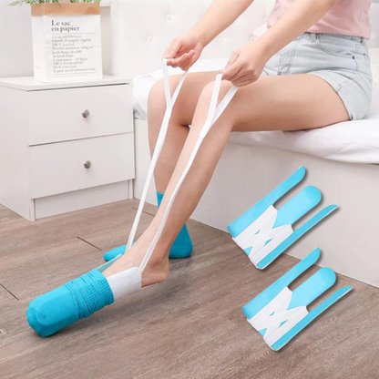 SockSlide – De makkelijke oplossing voor het aantrekken van sokken | 1+1 GRATIS