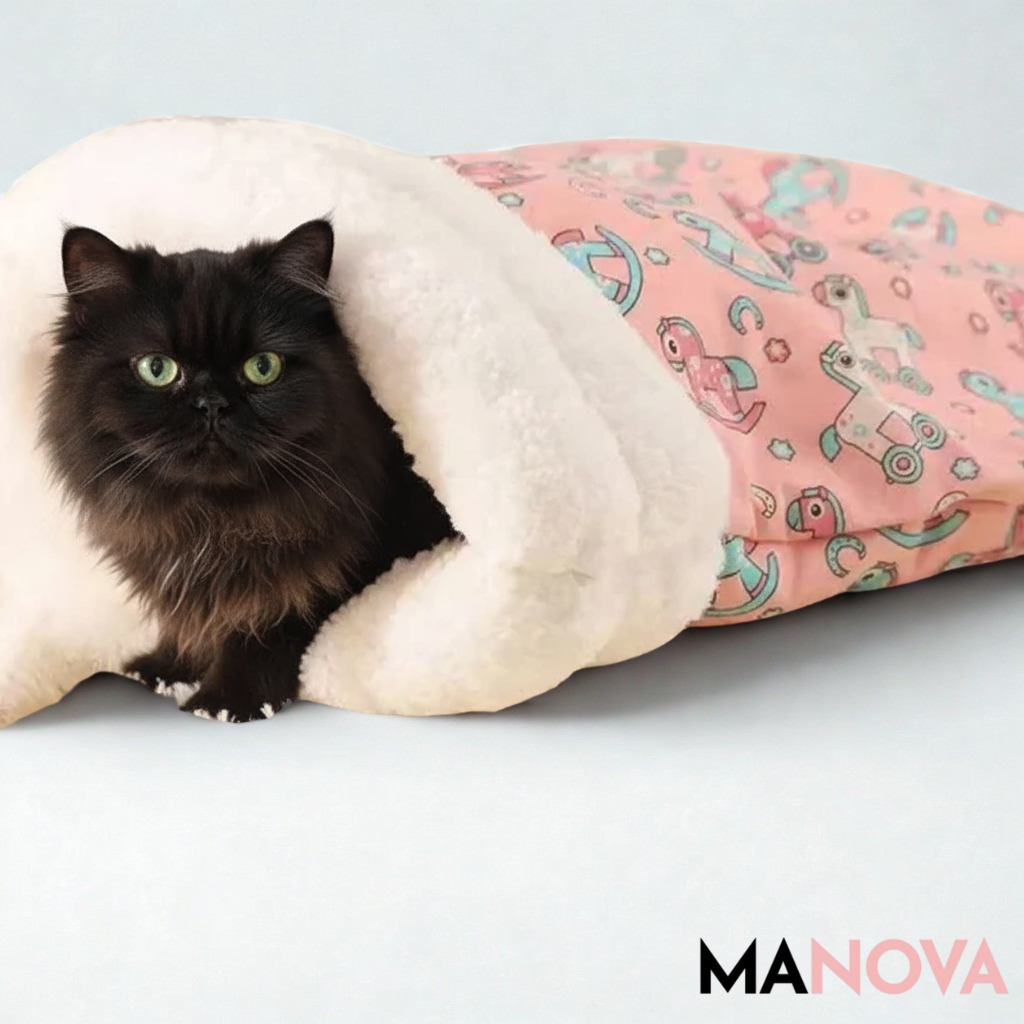 CozyWhiskers – Katten­slaapzak voor Warmte & Geborgenheid | 50% KORTING