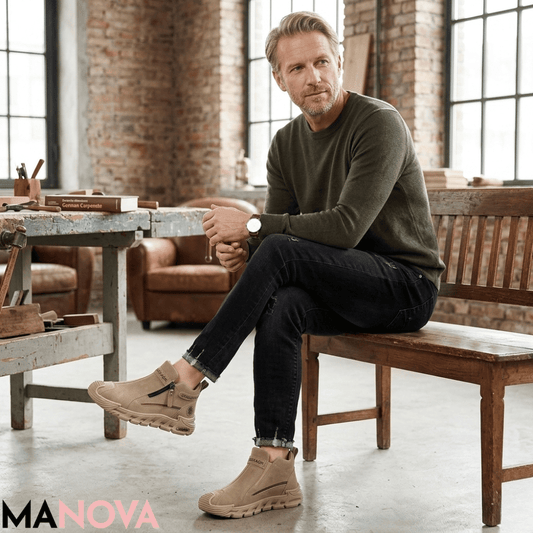 StormStep – Waterdichte Herenschoenen Comfort | 50% KORTING