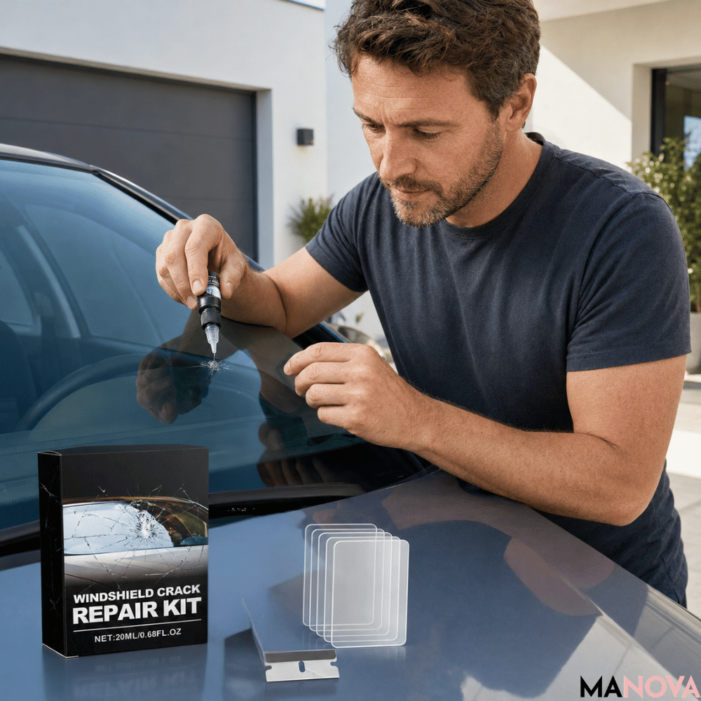 ClearShield Fix — Voorruit Reparatieset | 1+1 GRATIS