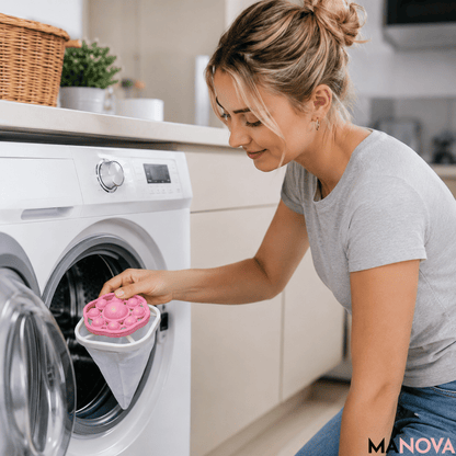 WashPurex — 3 stuks Drijvend Pluisfilter | 50% KORTING