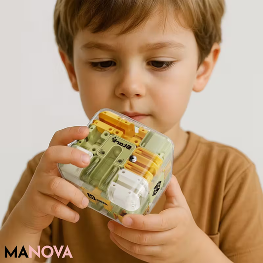 BrainPlay – 3D-labyrint-rolkubus-puzzel | 50% KORTING