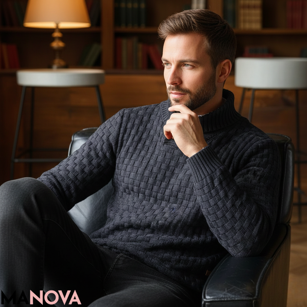 Harrison – Gebreide Herenpullover | 50% KORTING