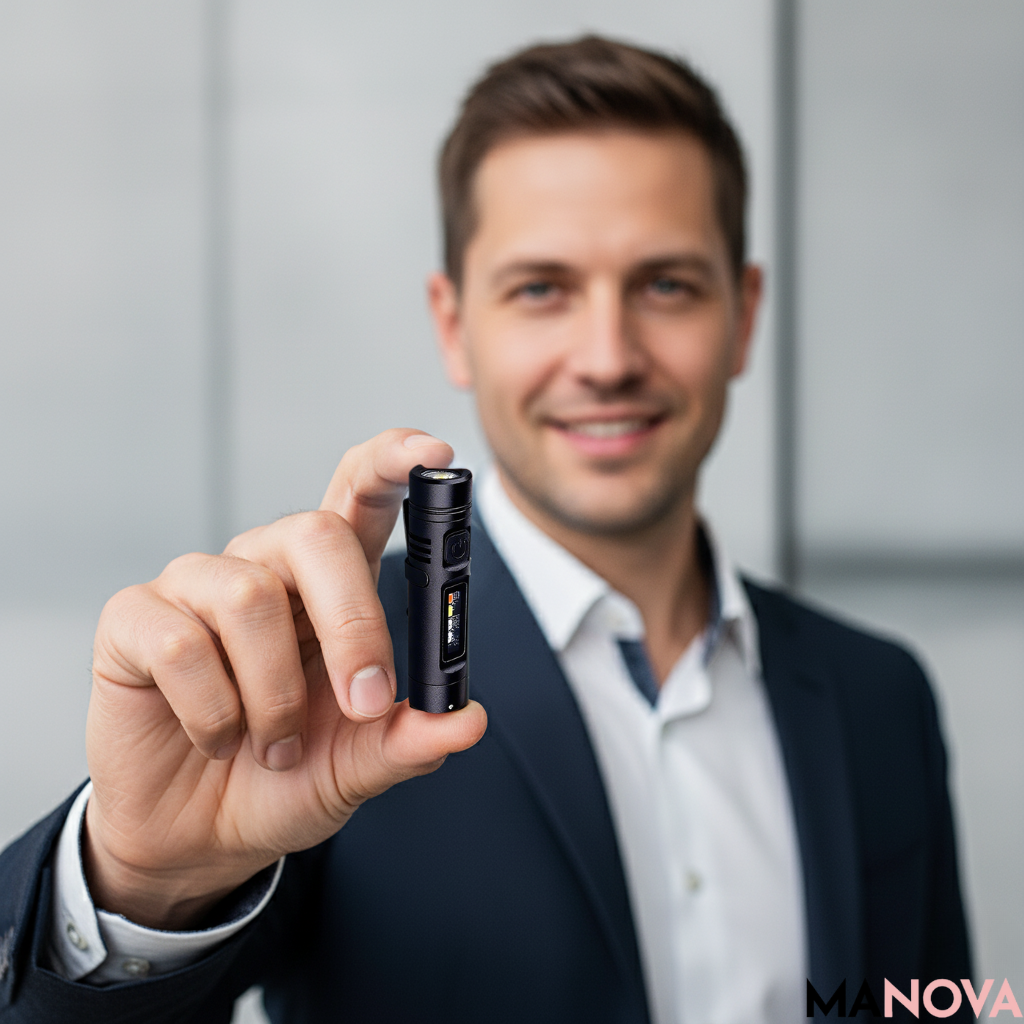 LumiPocket – Multifunctionele mini-zaklamp | 1+1 GRATIS