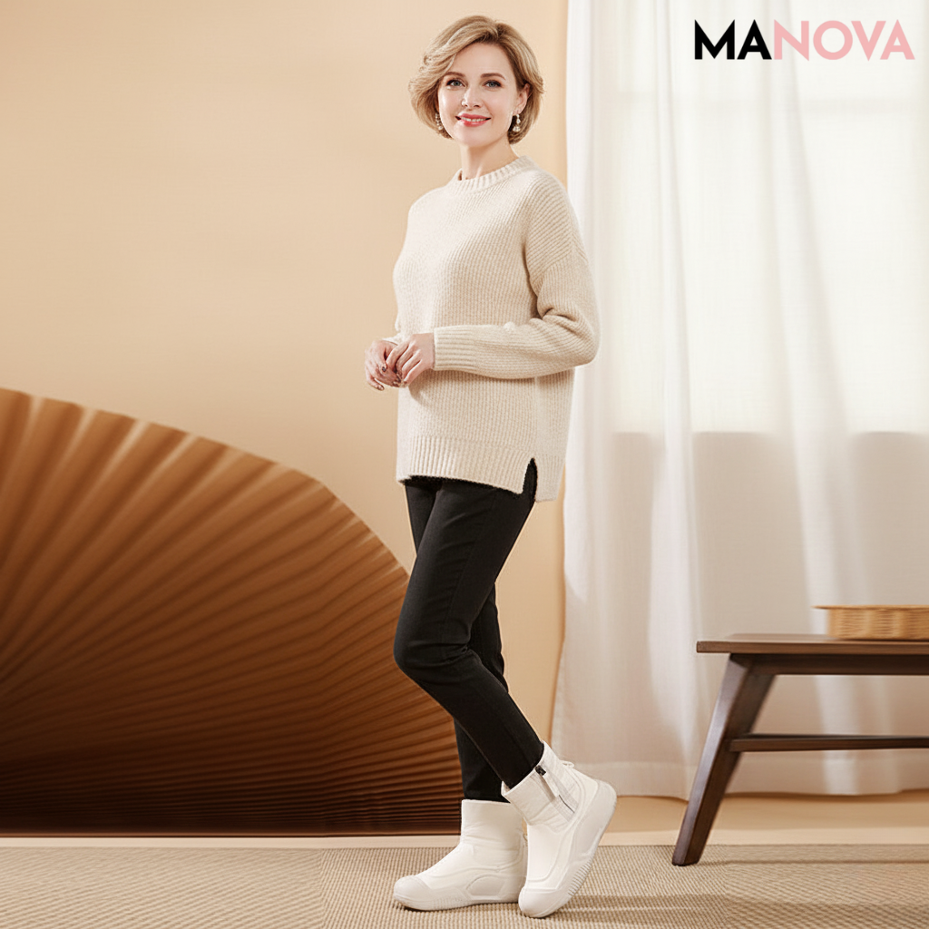 SnowCharm – Warme, antislip sneeuwlaarzen voor dames | 50% KORTING