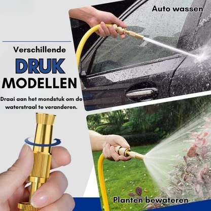 JetSpray – Verstelbare Hogedruk Sproeikop | 50% KORTING