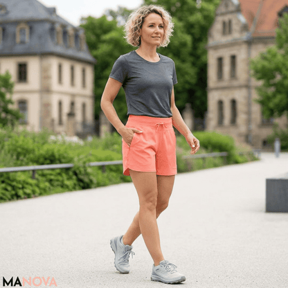 Karla — Sneldrogende Dames Shorts | 50% KORTING