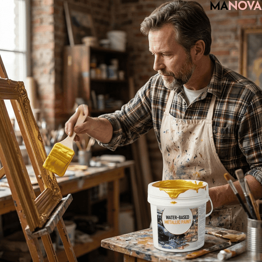 GoldLuxe — Metallic Leaf Verf met GRATIS kwast | 50% KORTING