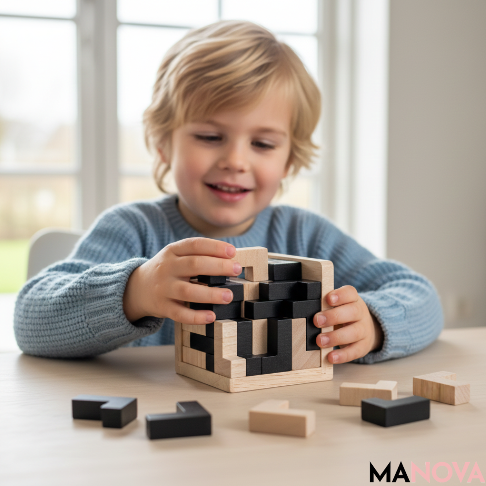 BrainTrek – Houten breintraining & focusplezier | 50% KORTING