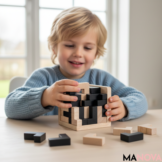 BrainTrek – Houten breintraining & focusplezier | 50% KORTING