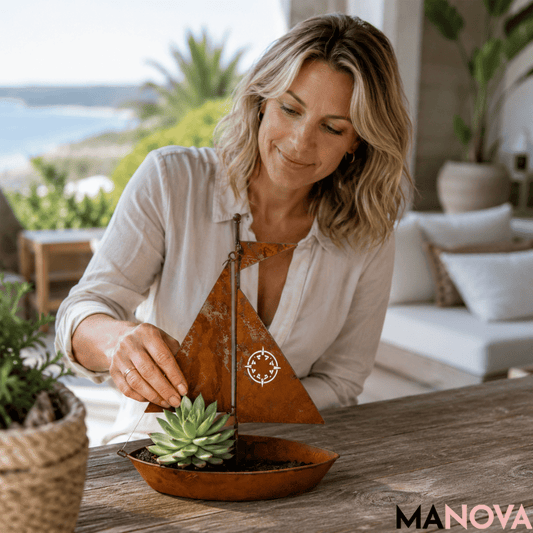 Seaborn Haven — Zeilboot Plantenbak | 50% KORTING