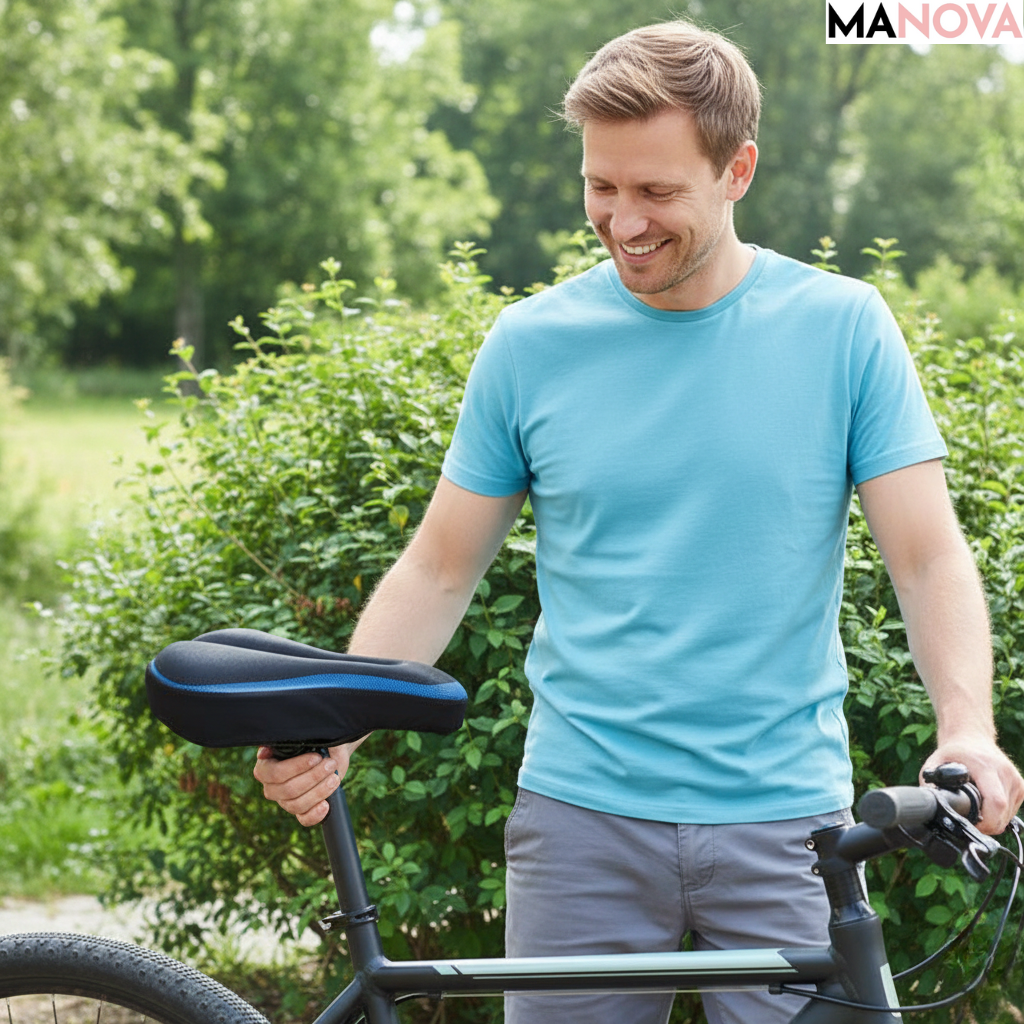 CycleComfort – Ergonomisch Fietszadel | 1+1 GRATIS