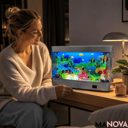 AquaCalm — Rustgevende Oceaanlamp | 50% KORTING