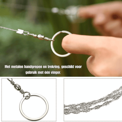 EdgeTrail – Ultra-Compact Wire Saw | 1+2 GRATIS