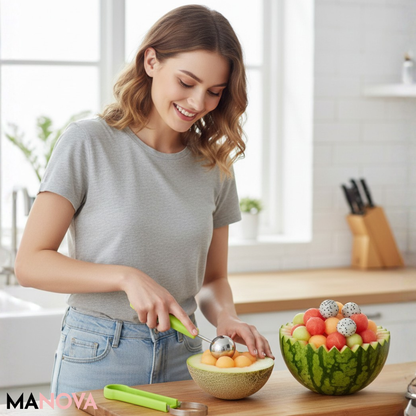 FruitMaster - 3-in-1 multifunctionele fruitsnijder | 1+2 GRATIS