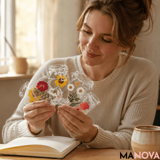 CrystalBloom — Bladwijzer met Bloemenmagie | 1+1 GRATIS