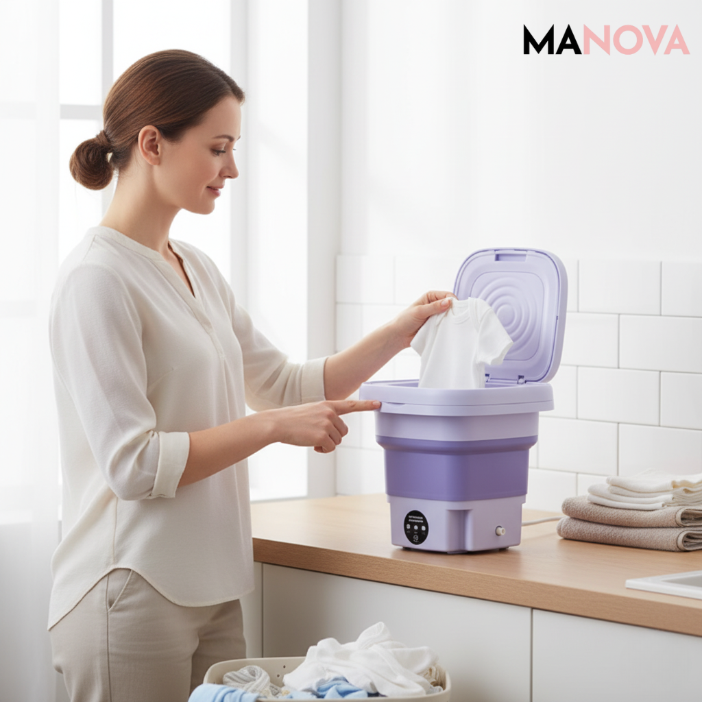 SmartWash - Draagbare mini wasmachine | 50% KORTING