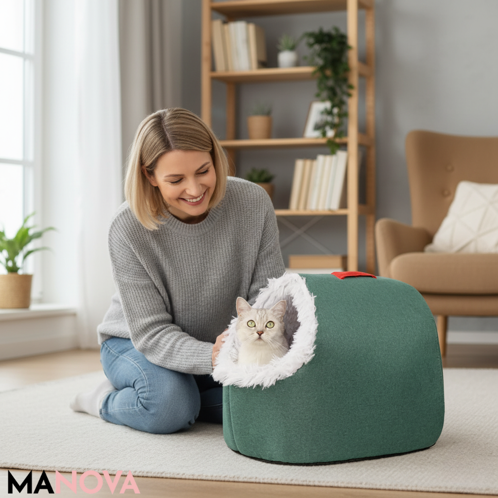 SnuggleNest - Winterhol Warme Schuilplaats | 50% KORTING