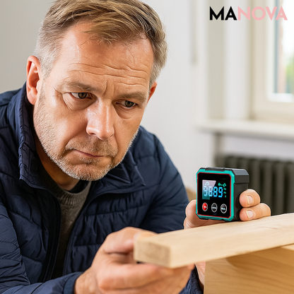 Laserpro – 4-Zijdige Magnetische Digitale Hoekmeter met Laser (optie) | 50% KORTING