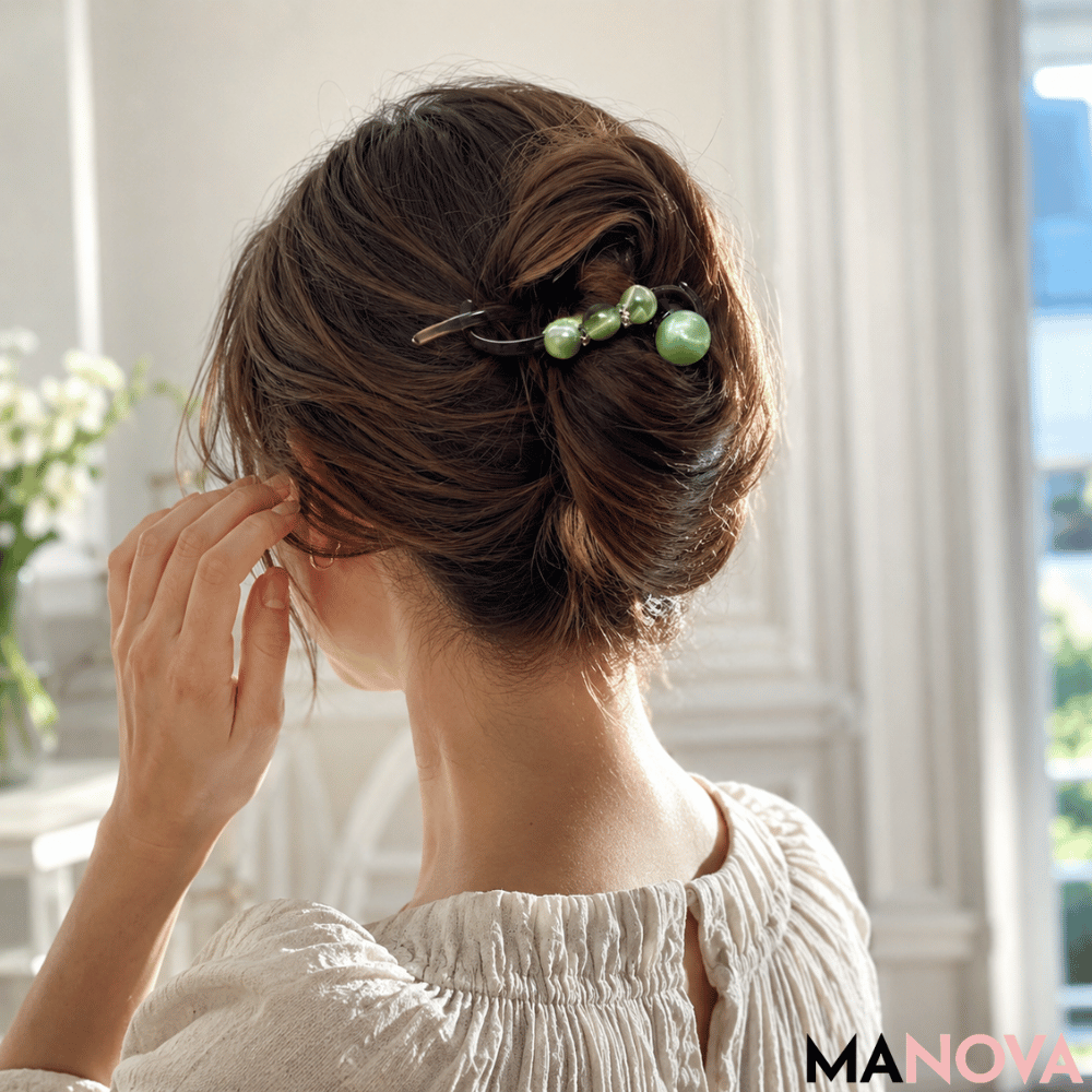 Rose — Elegante Haarclip | 1+1 GRATIS